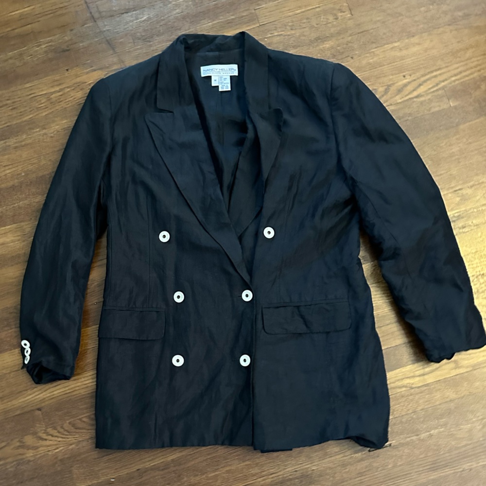 Linen Silk Blazer